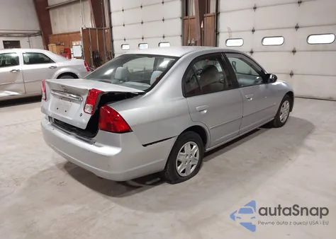 2003 Honda Civic Lx из США, поврежденный, VIN 2HGES16533H620724